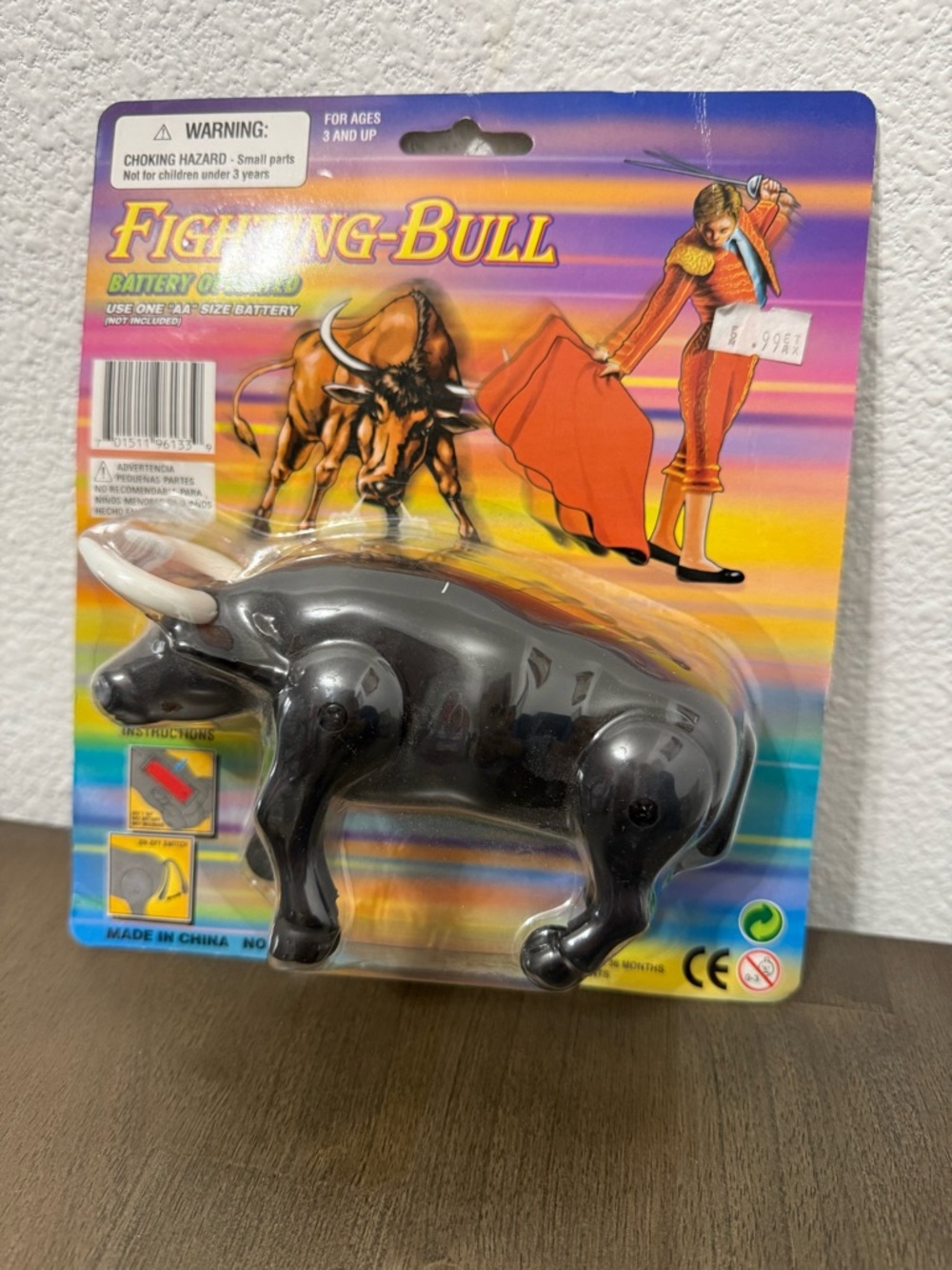 Fighting-Bull Toy Bull - Black